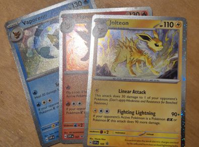 Prismatic Evolutions poster collection promos
