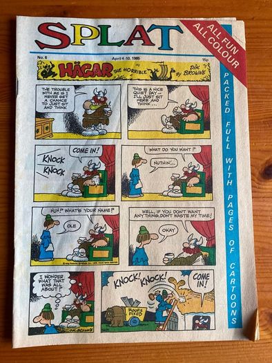 Comic:' SPLAT' (2 numbers)