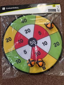 velcro dart board from decathlon brand new