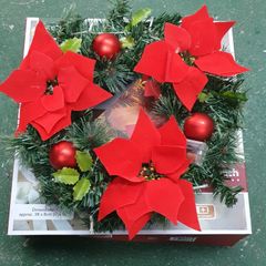 Led xmas wreath