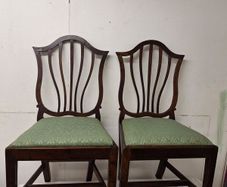 Pair of 19th century dining chairs