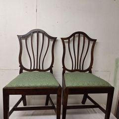 Pair of 19th century dining chairs