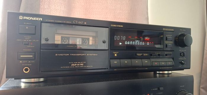 Pioneer CT-447 RS Stereo Tape Deck