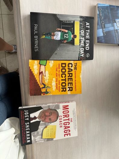 Books, Irish, cooking books and career/finance books
