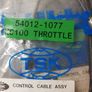 Kawasaki KC100 KE100 Throttle Cable Image 2