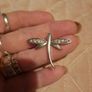sterling silver dragonfly pendant Image 6