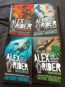 Alex rider books x4