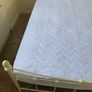 queen bed & mattress Image 2