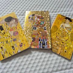 Gustav Klimt Set of 3 Mini Notebooks