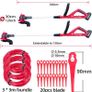 Cordless Grass Trimmer Edger 2in1, Battery and Charger Included 20volt 2.0Ah,  25 cm, Light and Ergonomic Design, Adjustable Head & Handle Image 2