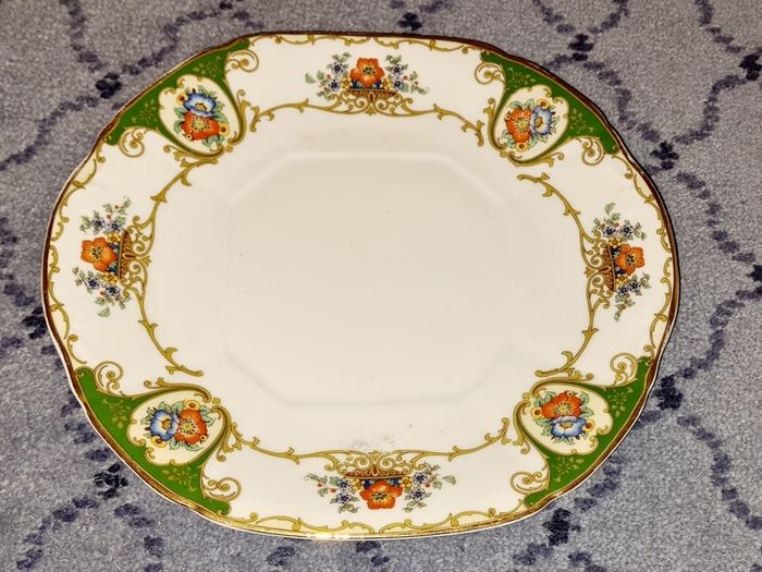 Very Fine Chodau Czeq Green Floral Fine Bone China Replacements