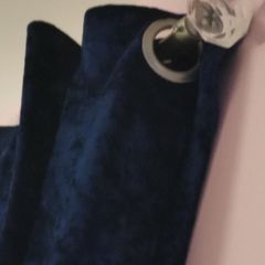 For sale velvet navy curtains