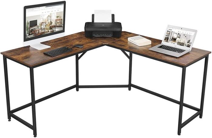 _Corner Desk, L-Shaped Computer Desk, Office Desk, Study