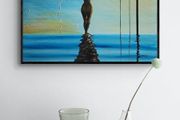 Original hand paint picture, painting by Strzala