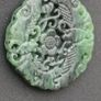 Quality Lotus Leaf Jade Pendant Set. Image 3