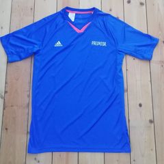 Adidas Predator boys training tshirt blue 15-16 YRS or small to medium size