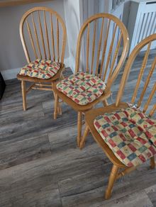 6 Farmhouse chairs