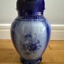 Staffordshire England Flow Blue Pitcher Image 6
