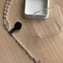 Holy Communion silver plated rosary BNIB Image 2