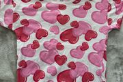 Cute T-Shirt with hearts, 122cm, 6-7 years
