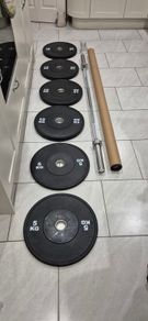 brand new olympic bumper weight set B