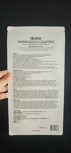 K-Beauty Hexkin Revitalizing Collagen Mask in 23g