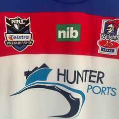 Vintage Newcastle Knights Rugby Jersey 2012 Size S