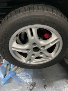 Porsche boxter alloy wheels