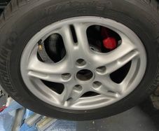 Porsche boxter alloy wheels