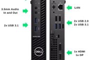 Dell OptiPlex 3080 Micro i5-10500T 16GB 512GB SSD Windows 11 Pro HDMI /DP