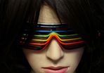 Halloween Led Party Glasses Light Up Flashing Luminous Neon Glowing Shades New Year 2021