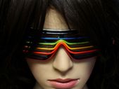 Halloween Led Party Glasses Light Up Flashing Luminous Neon Glowing Shades New Year 2021