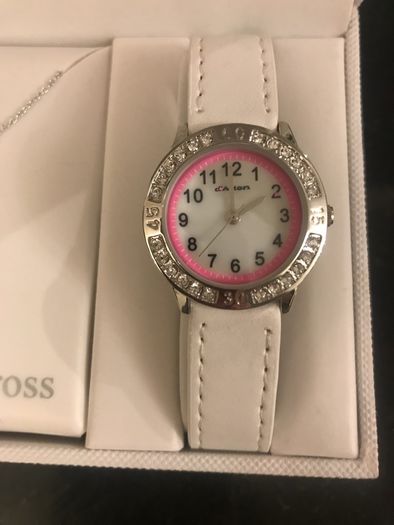 communion watch and medal