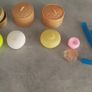 Squishy dumpling, no smell, no face painted plain colour. with box+others as per picture. All 2e Image 2