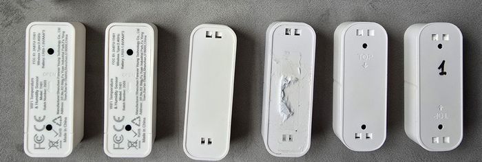 Tuya Smart Life Wifi Humidity Temperature sensors x6
