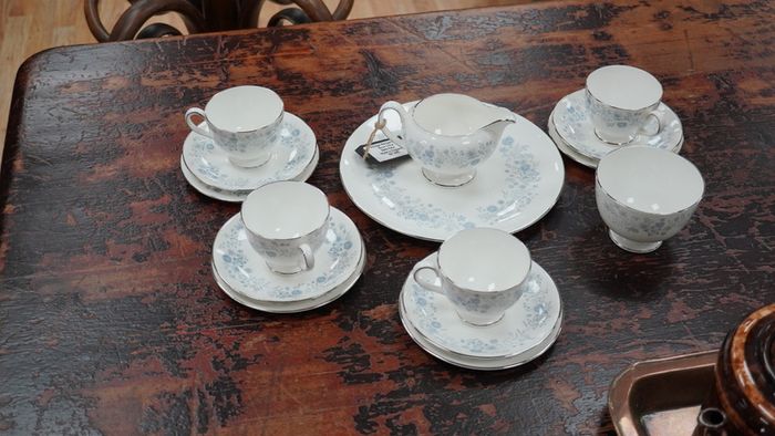 Vintage Wedgwood Bone China Tea Set