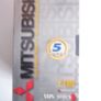 Sealed Mitsubishi 5 Pack E180 VHS Black Diamond Cassettes Image 2
