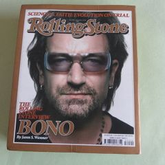 Music 1000 x Covers Rolling Stone Books  & Interview With Ireland Bono U2 By Jann S. Wenner Over 560 Pages Of All Rolling Stone Covers