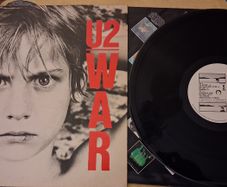 U2 - War - 1983 vinyl LP - Gatefold
