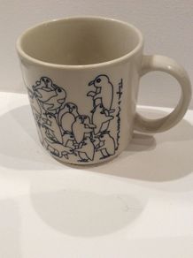 Taylor & NG Penguins Naughty Sexy Party Art Mug 1984 Vintage