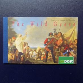 Ireland 1995.Wild Geese.Military Uniforms.Complete Four pane Booklet.MNH.