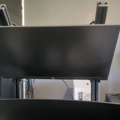 4th monitor stand for triple screen setup sim rig