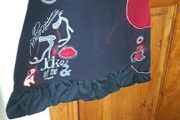 Ladies Black skirt Size XS Puff ball hem