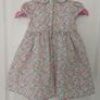 Baby Girls M&S Cotton Floral Smock Dress Age 9-12 months Image 2
