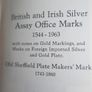 Vintage 1959 And 1963 Guide Booklet To British & Irish Silver Plate Marks Identification 1959 And 1963 Vintage Image 4