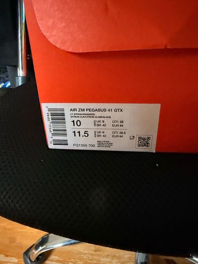 Nike Air Pegasus 41 GTX UK9