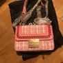 carvela handbag ladies pink small brand new Image 2