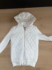 Tommy Hilfiger White Bomber Jacket