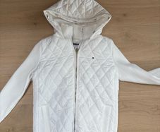 Tommy Hilfiger White Bomber Jacket