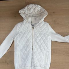 Tommy Hilfiger White Bomber Jacket